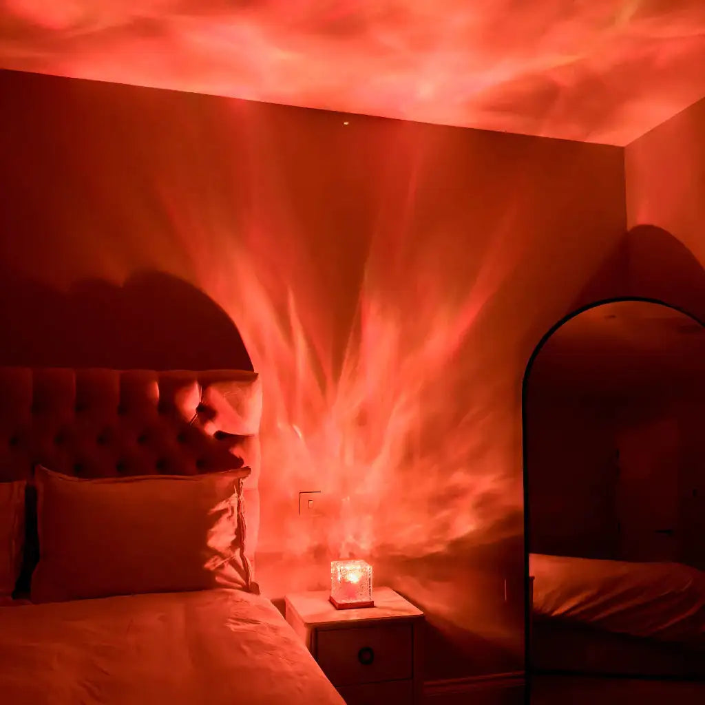 SnowLuxe™ Aurora Glow Lamp