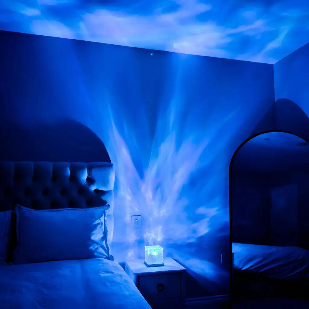 SnowLuxe™ Aurora Glow Lamp